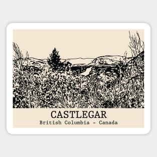 Castlegar - British Columbia Magnet